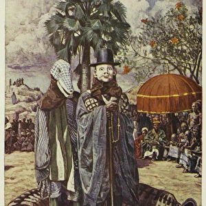 The masked mummers of Yoruba, as seen by Clapperton and Lander