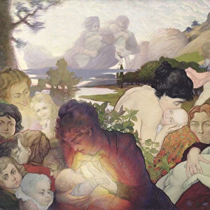 Maternity, 1893 (oil on canvas)
