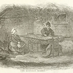 The Matrass maker (engraving)