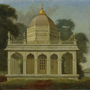 Mausoleum at Outatori near Trichinopoly, c. 1788 (oil on canvas)