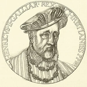 Medaillon de Henri II (engraving)