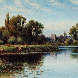 Medmenham Abbey (oil on canvas)