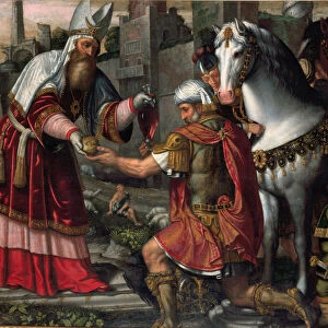 Meeting of Abraham and Melchizedek (Painting, 16th century)