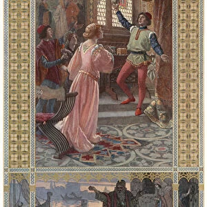 The Merchant of Venice (colour litho)