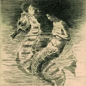 The Mermaid, c. 1881 (etching)