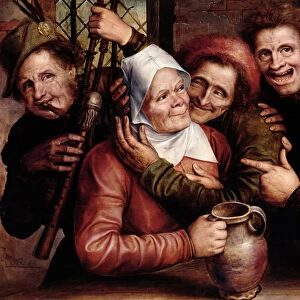 Merry Company, 1562 (oil on panel)