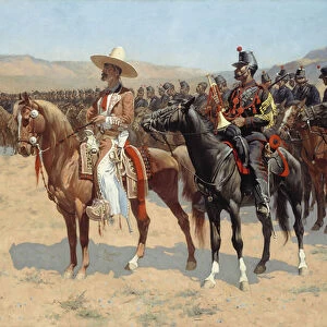 The Mexican Major, 1889 (oil on canvas)