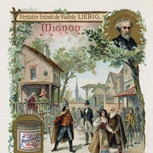 Mignon, by Ambroise Thomas (chromolitho)