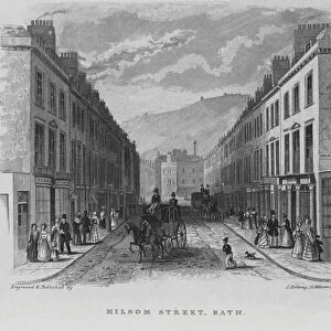 Milsom Street, Bath (engraving)