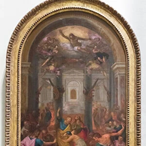Miracle of St. Peter's shadow, about 1530-1602 (painting)