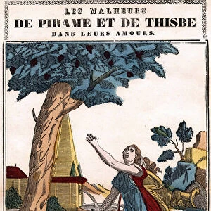 The misfortunes of Pyramus (Pirame) and Thisbe in their love