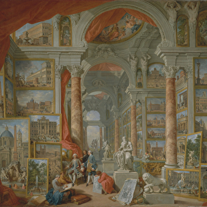 Modern Rome, 1757 (oil on canvas)