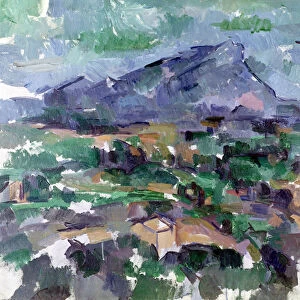 Montagne Sainte-Victoire, 1904-06 (oil on canvas)