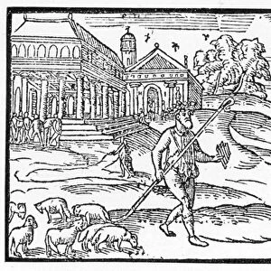 Month of October, from the Shepheardes Calender by Edmund Spenser (1552-99)