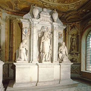 Monument in the Chandos Mausoleum (marble)