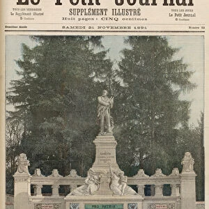 Monument to Gambetta at Ville-d Avray, from Le Petit Journal, 21st November 1891