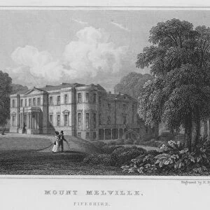 Mount Melville, Fifeshire (engraving)