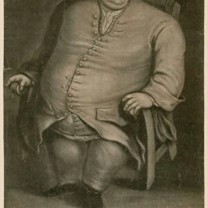 Mr Edward Bright, late of Maldon, Essex, who died 10 November 1750, aged 29 (engraving)