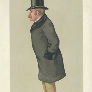 Mr Francis Corruthers Gould (colour litho)