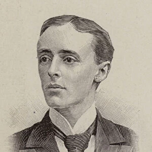 Mr Hubert Crackanthorpe (engraving)