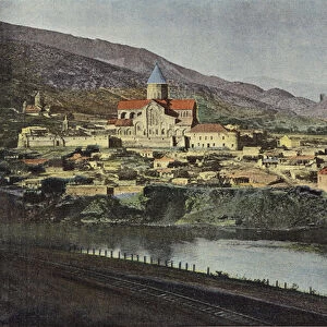 Mtskheta, La Cathedrale (colour photo)