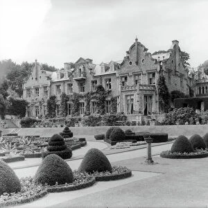 Muntham Court, from England's Lost Houses by Giles Worsley (1961-2006) published 2002 (b/w photo)