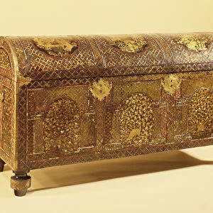 Namban Japanese export chest (lacquer and mother-of-pearl)