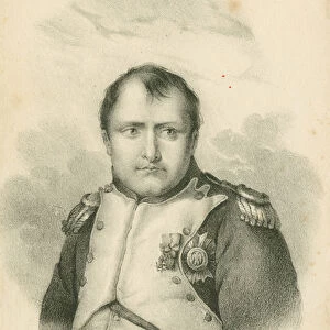 Napoleon, 1825 (litho)