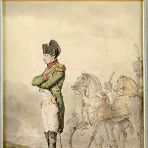 Napoleon a Austerlitz (1805) - Napoleon at Austerlitz, by Vernet, Carle (1758-1836)