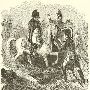 Napoleon at Waterloo (engraving)