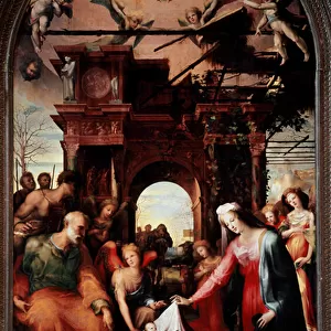 The nativity. 1523-1524 (painting on wood)