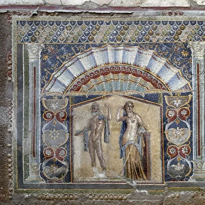 Neptune and Amphitrite, 1st century (Mosaic)