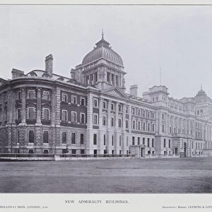 New Admiralty Buildings (b / w photo)