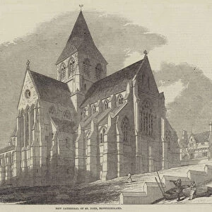 New Cathedral of St John, Newfoundland (engraving)