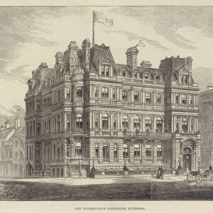 New Conservative Club-House, Liverpool (engraving)