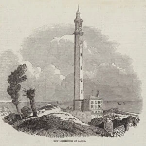New Lighthouse at Calais (engraving)