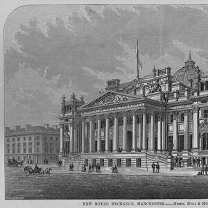 New Royal Exchange, Manchester (engraving)