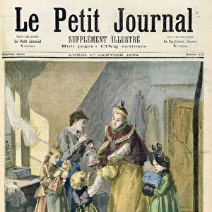 New Years presents for the children, from the front page of the illustrated