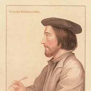Nicholas Borbonius, Latin poet and tutor. 1812 (engraving)