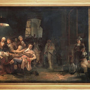 night of the 9 Thermidor year II (July 27, 1794), 1864 (oil on canvas)