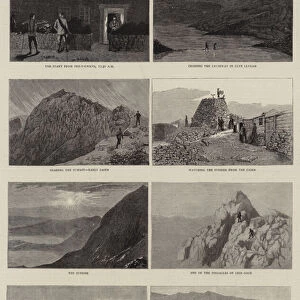 A Night Ascent of Snowdon (engraving)