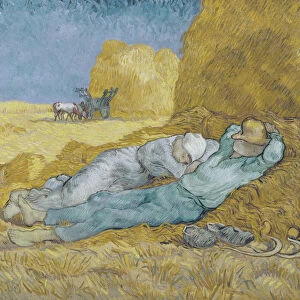Noon, or The Siesta, after Millet, 1890 (oil on canvas)