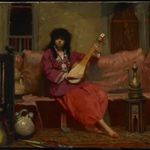 A North African Interior, c. 1887 (oil on canvas)