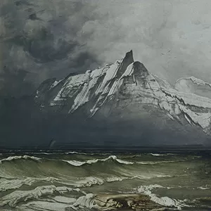 From Northern Norway, 1864 (oil on panel)