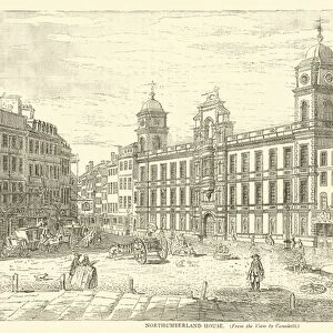 Northumberland House, from the view by Canaletti (engraving)