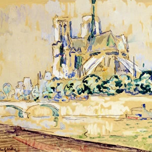 Notre Dame, 1885 (w / c)