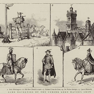 Some Novelties of the Coming Lord Mayors Show (engraving)