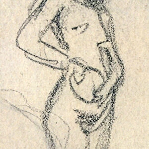 Nude study, c. 1905 (drawing)