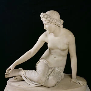 The Nymph Salmacis, 1826 (marble)
