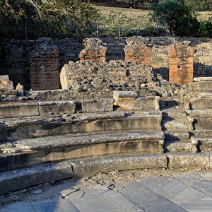 Odeon ruins of Gortyna, Crete, 1st century BC